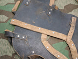 German Leather Motorcycle Shin Guards