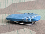 Blue D.R.P. Scarf Clip