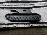 Repro Tank Destruction Badge in Silver