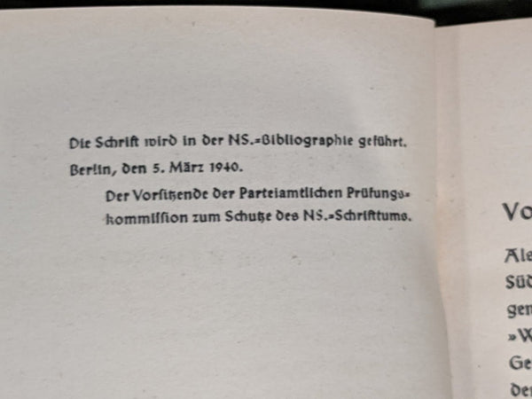 Deutsche Fibel 1941 Book