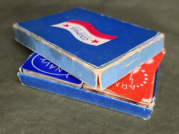 Army & Navy Playing Cards WWII