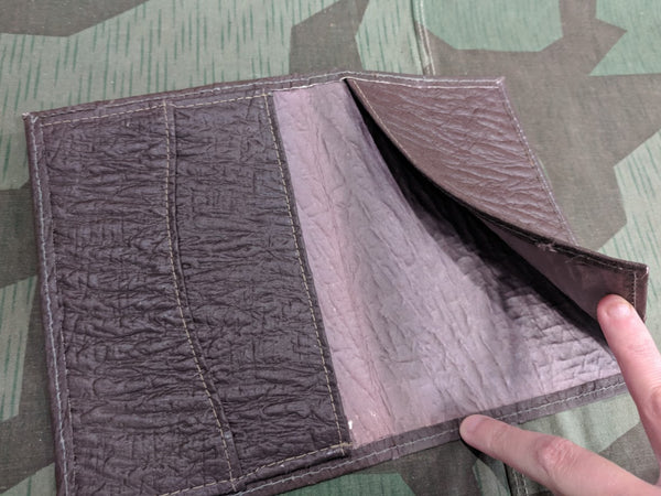 Dark Brown Pressed Paper Wallet