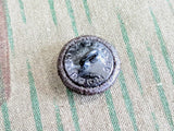 36 Leather Buttons on Card D.R.P. D.R.G.M. for Hats