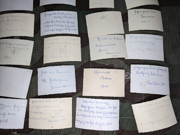 German Soldier's Photo Lot 40 Pieces