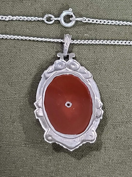 Beautiful Marine Corps Sweetheart Necklace
