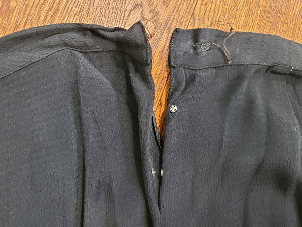 White Blouse and Black Skirt Outfit <br> (B-36" W-28" H-36")