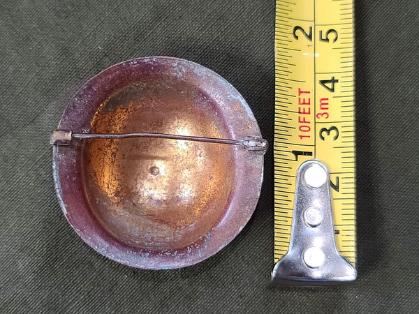 Army Helmet Pin