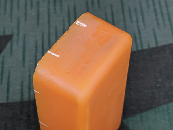 Repro Seife Soap Orange Bakelite - 1.0 - Resin - 0.2