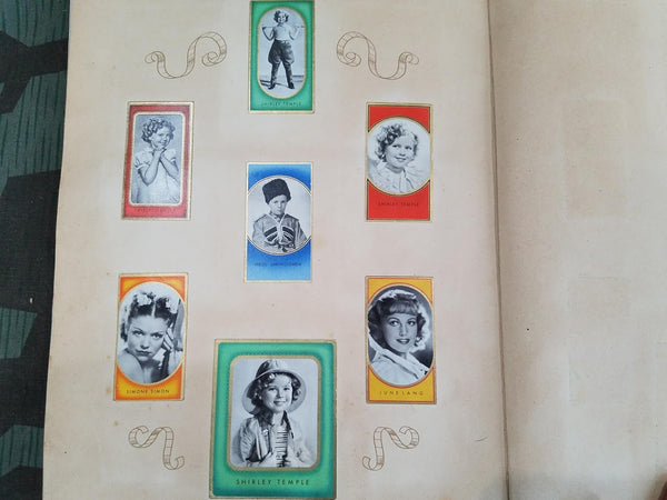 Bunte Filmbilder Cigarette Card Book Full