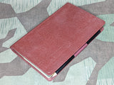 German Graph Paper Notebook with Pencil