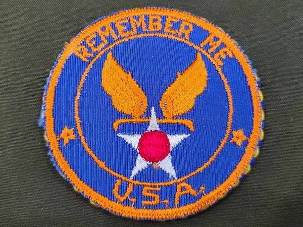 Army Air Corps "Remember Me" Sweetheart Patch Mirror in Envelope