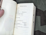 Sonne Brikett 1940 NSDAP Pocket Calendar (with Other Helpful Info)