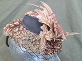 Bird Feather Tilt Hat