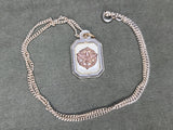 Army Air Corps Early Plastic Necklace