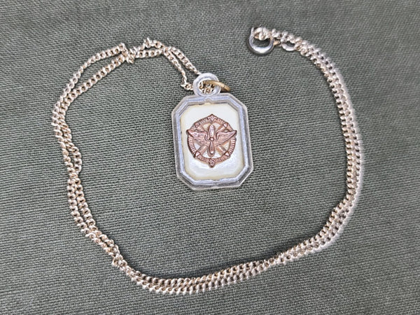 Army Air Corps Early Plastic Necklace