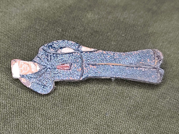 Leather Navy Sailor Pin