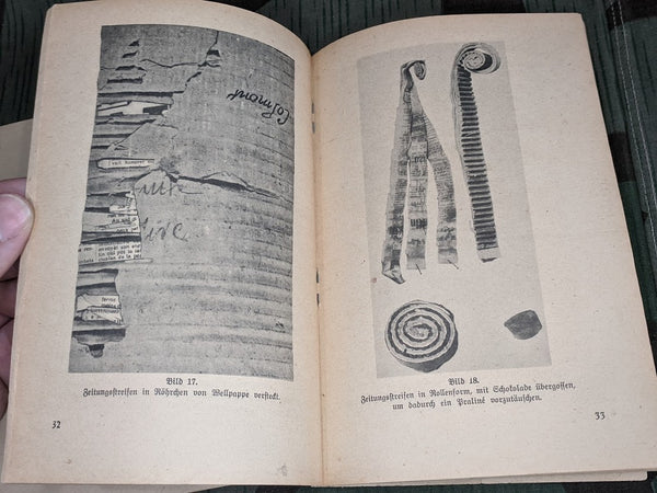 Kriegsgefangene Wehrmacht Book For Handling Prisoners