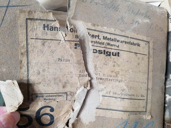 Lot of German Packaging / Paper Items
