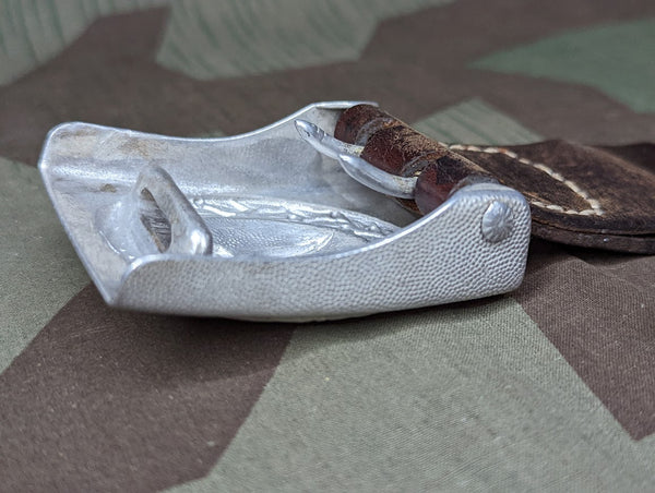 1937 Luftwaffe Drop Tail Aluminum Belt Buckle Jul. Kremp Lüdenscheid