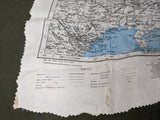 Original Silk Map of China