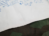 "Nun ist er hinaus in die weite Welt" Embroidered Cloth