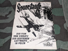 WWII German Feuertaufe Film Kurier