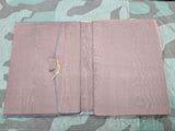Leather Desk Blotter with Embossed Ship