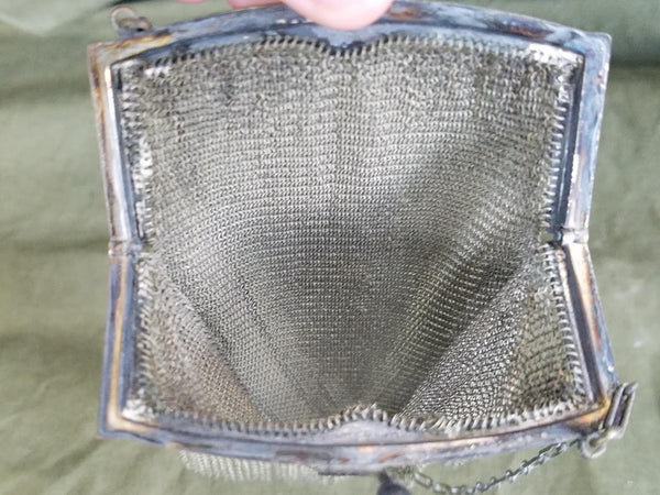 1920s Whiting & Davis Mesh Handbag