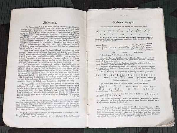 Einheitskurzschrift 1927 German Shorthand Book
