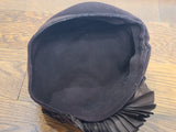 1920s Brown Cloche Hat