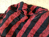 Red and Black Striped Dirndl <br> (B-37" W-27" H-42")