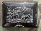 Bakelite Box with Deer Theme