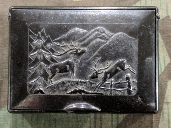 Bakelite Box with Deer Theme