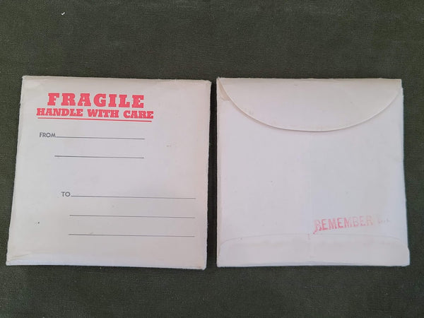 Army Air Corps "Remember Me" Sweetheart Patch Mirror in Envelope