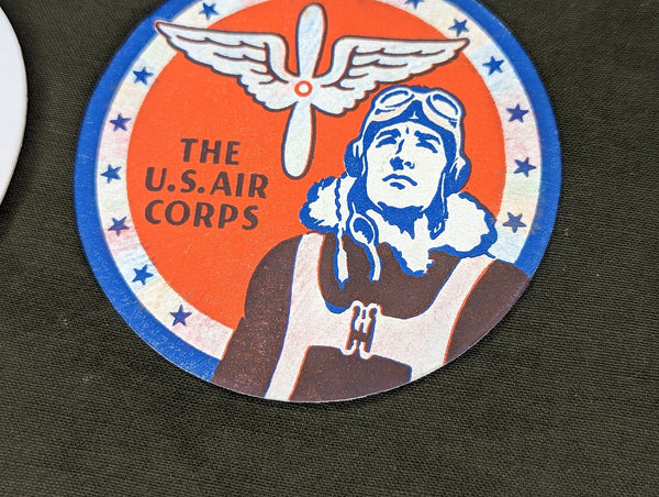 Set of 6 US Armed Services Coasters