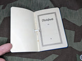 Small Black German Notebook