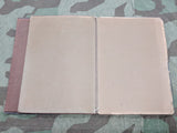 Leather Desk Blotter with Embossed Ship