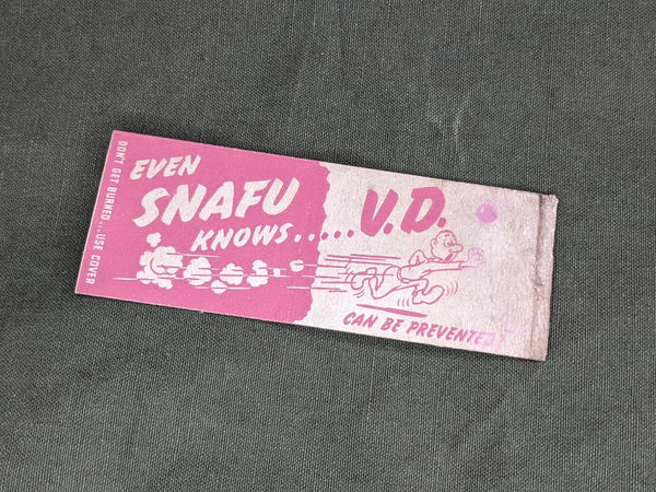 SNAFU VD Matchbook