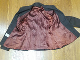 Brown Wool Skirt Suit <br> (B-35" W-27" H-37")