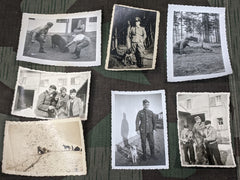 7 German Soldiers Animal Home Life Photos