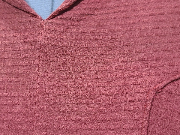 German Maroon Long Sleeve Dress <br> (B-40" W-34" H-40")