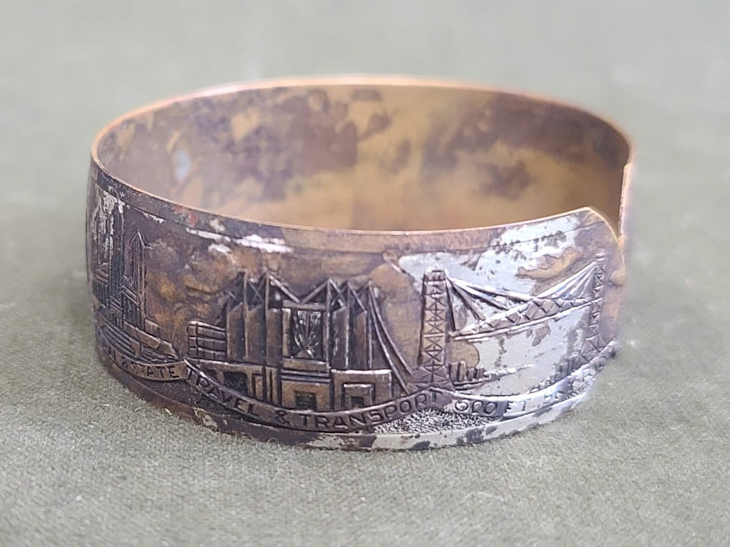 1934年 シカゴワールドフェア アンティーク スーベニアブレスレット 1934年 シカゴワールドフェア アンティーク スーベニア