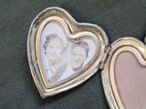 USN Navy Heart Shaped Locket Necklace (as-is)