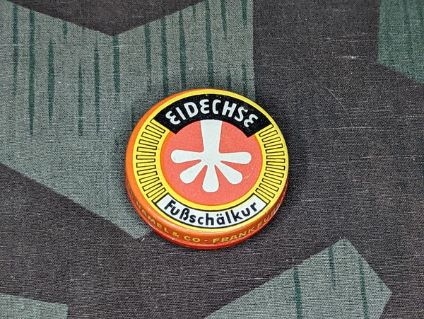 Eidechse Foot Salve Tin Post War