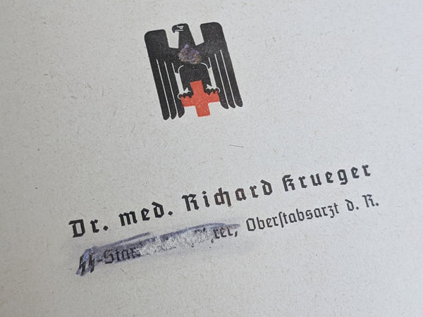 DRK Erste Hilfe First Aid Book 1940 (as-is)