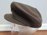 ANC Army Nurse OD Service Hat (Size 22 1/2) Named