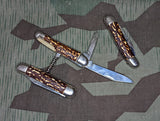 Original Faux Stag Horn Pocket Knife