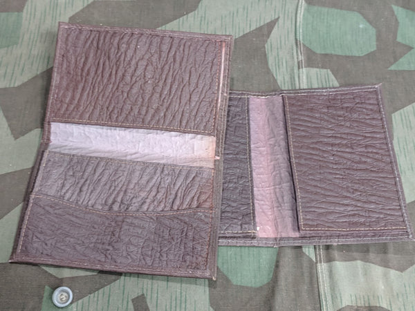 Dark Brown Pressed Paper Wallet