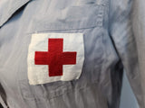 Red Cross Gray Lady Uniform Dress & Hat <br> (B-43" W-35" H-44.75")