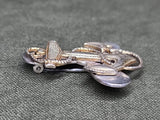 US Navy WAVES Sterling Insignia Pin